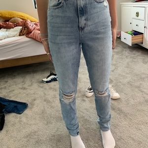 Missguided tall distressed jeans